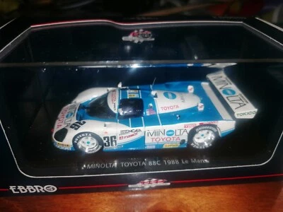Ebbro 1/43 Toyota 88C Minolta #36 Le Mans 1988 685 - Immagine 1 di 2