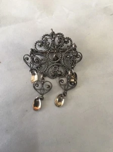 Vintage R 830S Scandinavian Traditional Pin Brooch - Picture 1 of 3