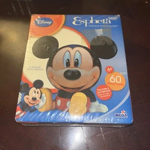 Disney Esphera Mickey Mouse 3D Plastic Puzzle Ball 60 Pieces 360 FACTORY SEALED - Picture 1 of 3