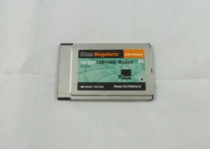 Carte PC 3COM Megahertz 10/100 LAN+56K modem (3CCFEM556B) - Photo 1/2
