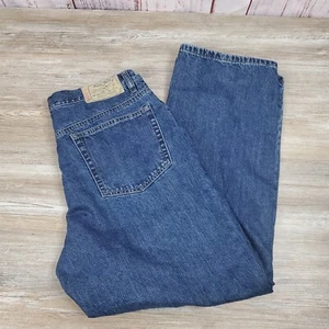 Red Head Flannel Lined Jeans Mens 34x32 (32x28) Blue Denim Work Outdoor Warmth - Picture 1 of 17