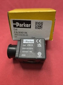 PARKER 304014 ZB09 Solenoid Valve  240V/50-60 Hz - Picture 1 of 2