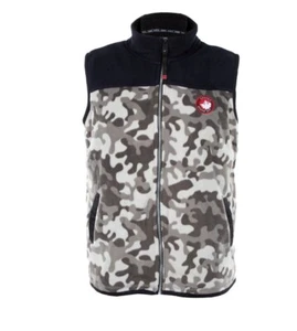 Canada Weather Gear Mens's Colorblock Vest With Sherpa Lining Size XL Color Grey - Picture 1 of 8