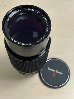Vivitar Series 1 70-210mm Lens f/3.5 Macro Zoom for Minolta SR Mount - Image 1 of 4