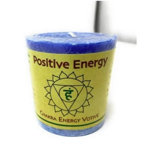 Aloha Bay Chakra Energy Votive Positive Energy (Visuddha) - 4 Votives - Picture 1 of 2