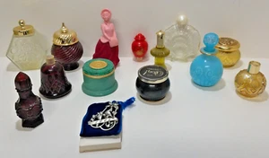 Vintage Decanter Jars perfumes and 70’s Avon Lotions Bottles Lot Of 14 - Picture 1 of 7