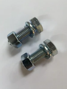 M16 (16mm) x 45mm High Tensile Tow Bar Ball Fixing Bolts Washers + Nuts - Picture 1 of 3