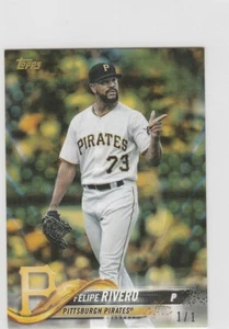 Felipe Rivero 2018 Topps Mini On Demand Oro Paralelo 1/1 293 Piratas de Pittsburgh - Imagen 1 de 1