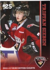 Tristan Sieben 2012-13 Vancouver Giants