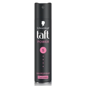 Schwarzkopf Taft Cashmere Touch Power Hairspray, Mega Strong 5, 250ml - Picture 1 of 5