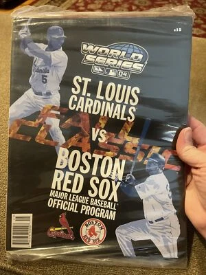 2004 World Series Official Program Boston Red Sox vs St. Louis Cardinals (KC) - Image 1 of 2