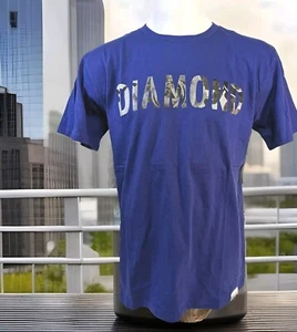 T-shirt uomo viola Diamond Supply Company grande nuova con etichette grafica dettagliata - Foto 1 di 7