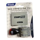 Date stamp & Ink pad black Ink Extreme quality for long lasting performance