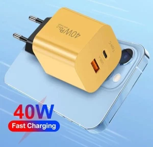 USB C Schnell Ladegerät für iPhone Samsung Laptop 40W für Iphone Samsung - Bild 1 von 4
