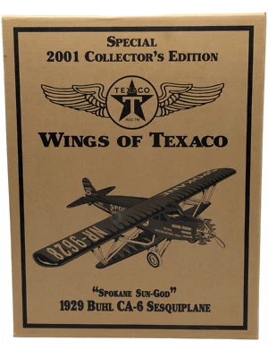 Wings Of Texaco 1929 Buhl CA-6 Sesquiplane Special Edition "Spokane Sun-God" - Image 1 of 4