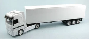 Mercedes Container White Camion Truck 1:43 Model NEW RAY - Foto 1 di 1