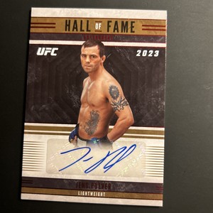 🥋 Jens Pulver 2023 UFC Chronicles HOF Auto Red #HF-JPV