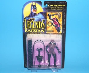 BATMAN LEGENDS CATWOMAN MOC MOSC US CARD 1995 KENNER - Picture 1 of 7