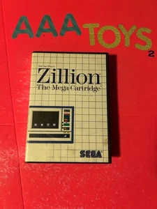 Sega Zillion The Mega Cartridge Complete - Picture 1 of 3
