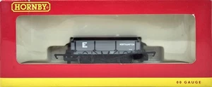 Hornby R6489 offener 3 Plankenwagen in LMS Engineers Northampton grauer Lackierung - Bild 1 von 2
