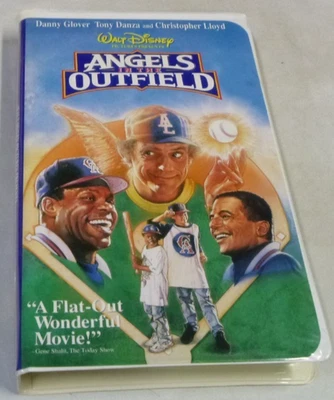 Angels In The Outfield VHS Tape Walt Disney Christopher Lloyd, Danny Glover - Imagem 1 de 4