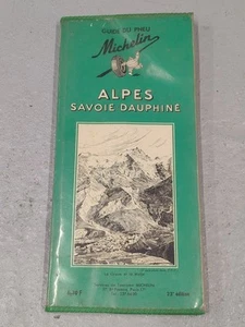 Michelin French Guide ALPES Savoie Dauphine 1965/66 23Th Edition (B) - Picture 1 of 11