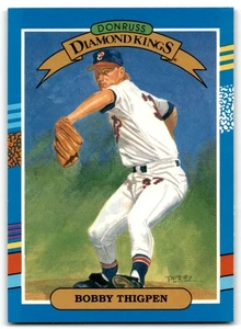 1991 Donruss Diamond Kings Bobby Thigpen #8 Chicago White Sox - Picture 1 of 2