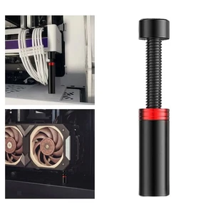 Graphics Card Brace GPU Bracket Adjustable Height Screw VC16 Black Red - Afbeelding 1 van 9