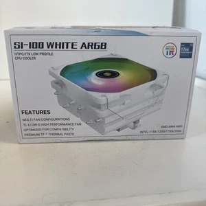 refroidisseur cpu thermalright série s1-100 profil bas 1-100 blanc ARGB - Photo 1/7