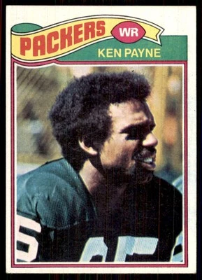 1977 Topps #347 Ken Payne Green Bay Packers - Image 1 of 2