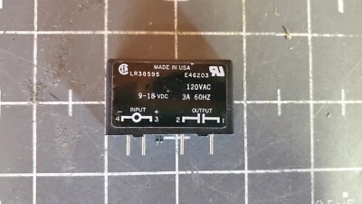 Gordos Arkansas AC Output Module, SM-OAC15 / Out 120VAC, 3A, 60HZ / In 9-18VDC - Image 1 of 3