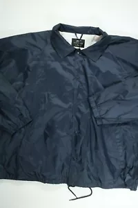 Mens Ultra Club Outerwear Navy Windbreaker Jacket 3XL NEW! NWT - Picture 1 of 3