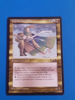 MTG Wandering Mage Alliances Regular Rare - Image 1 of 4