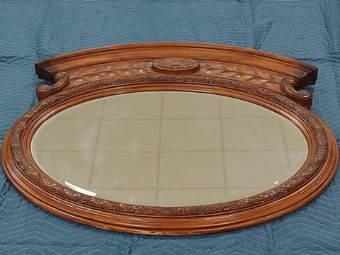 Aico Coffee Royal Oak Wall Mirror 31067-42 Cover