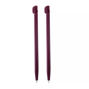 for Nintendo DSi XL - 2x Wine Red Replacement Stylus Touch Screen Pen (NDSi XL) - Picture 1 of 4