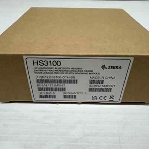 ZEBRA HS3100 WYTRZYMAŁY ZESTAW SŁUCHAWKOWY BLUETOOTH HS3100-OTH-SB - Zdjęcie 1 z 4