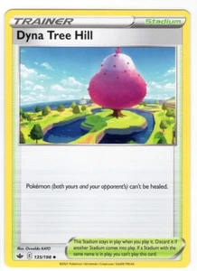 Pokemon TCG Dyna Tree Hill 135/198 Swsh06: Sword & Shield Chilling Reign Regular - Picture 1 of 3