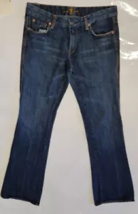 7 FOR ALL MANKIND JEANS SIZE 30X33 R8 K-1 - Picture 1 of 6