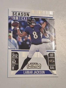 2024 Panini Contenders #7 Lamar Jackson Baltimore Ravens NFL Football - Picture 1 of 2