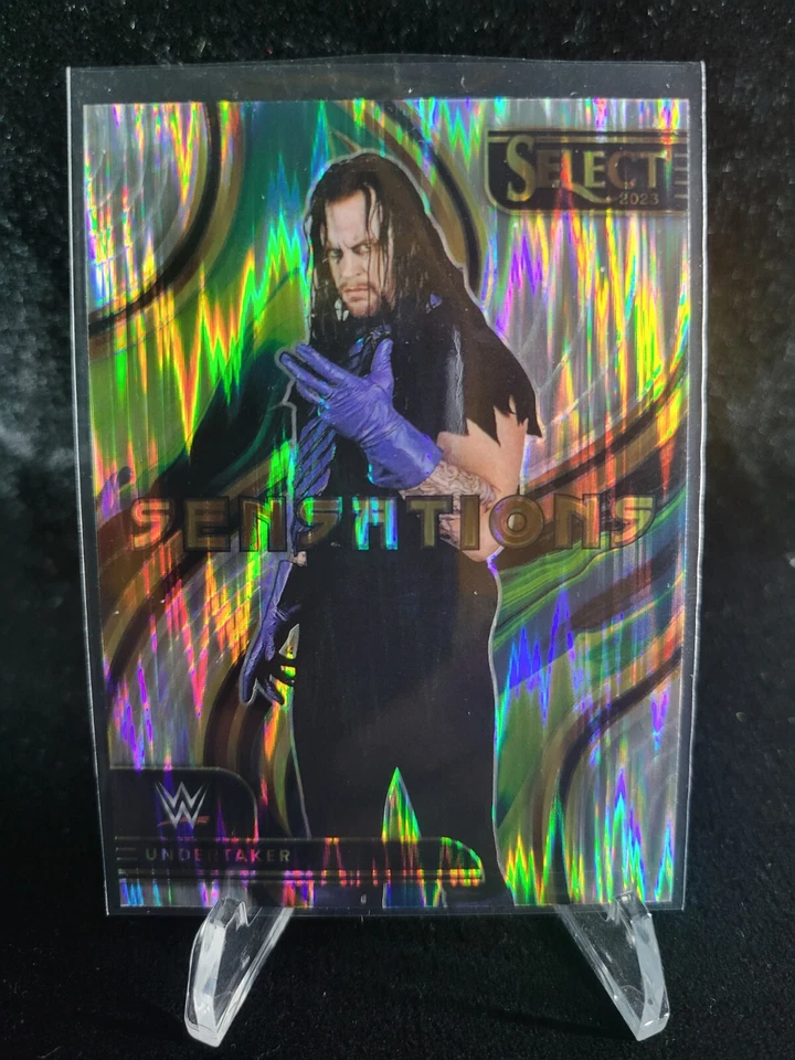 Undertaker #26 Sensations Flash Prizm - 2023 Panini Select WWE - Image 1 of 2
