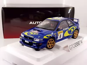 AUTOart 1:18 Subaru Impreza WRC 22B 1997 Monte-Carlo Rally Winner 4 Liatti 89791 - Picture 1 of 7