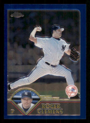 2003 Topps Chrome #13 Roger Clemens - Image 1 of 2