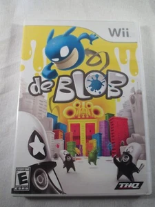 De Blob (Nintendo Wii, 2008) - Completo - con Estuche y Manual - Imagen 1 de 3
