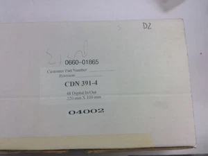 0660-01865; ASSEMBLAGGIO PCB, SCHEDA DIGITALE I/O DNET CDN 391 - Foto 1 di 2