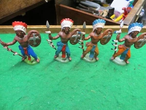 VINTAGE BRITAINS HERALD AMERICAN INDIANS CHIEF VARIATIONS 1:32 HONG KONG - Picture 1 of 12