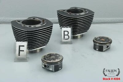 Harley Softail 2010 96" jarra de cilindro de motor + juego de pistones solo 8 k Foto 1 de 4