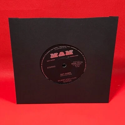 GILBERT O'SULLIVAN Get Down 1973 Australian 7" vinyl single original record 45 - Image 1 of 4