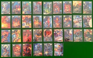 1994 Marvel Masterpieces Gold Foil Signature Series (Lot of 33) - Picture 1 of 1