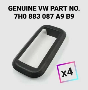 4x Genuine VW Transporter T5.1 T6 Rear seat floor mount surround trim... - Picture 1 of 5
