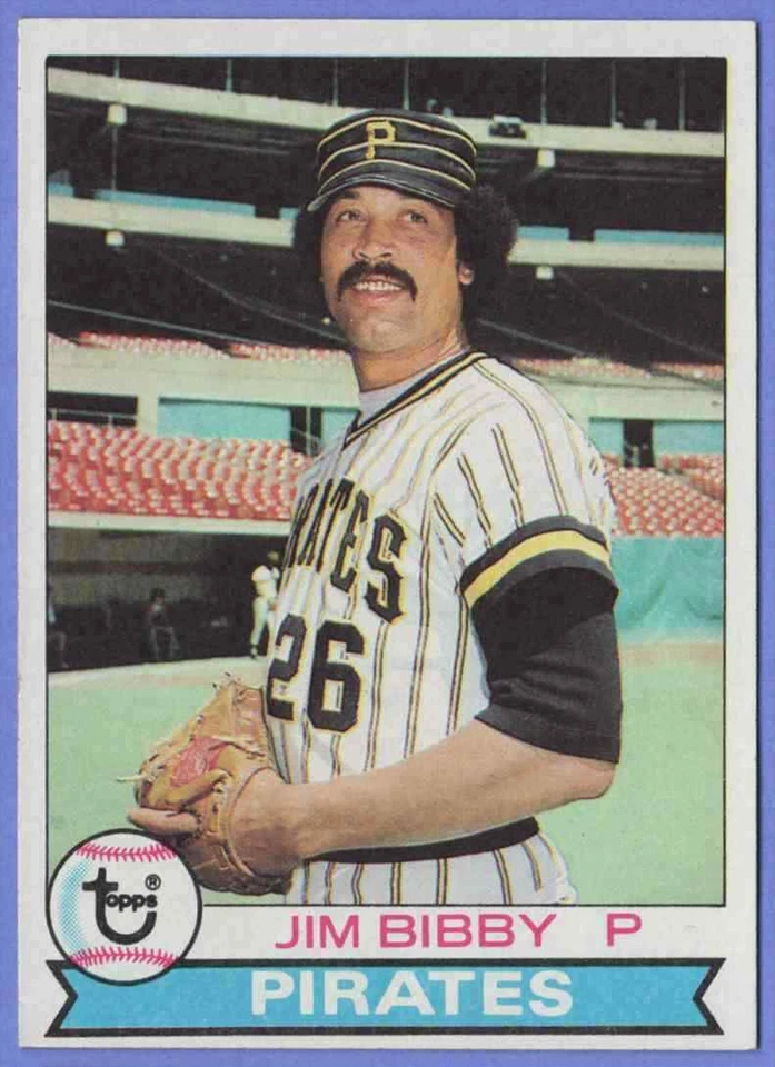 1979 Topps Jim Bibby Pittsburgh Pirates #92 - Image 1 of 2